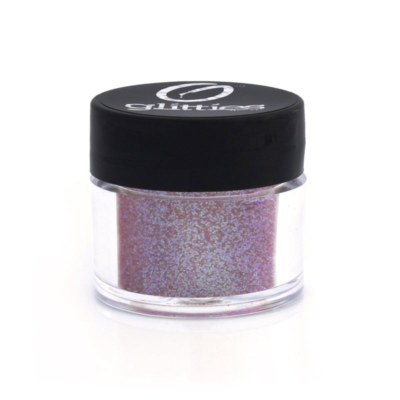 GLITTIES - Frosted Grape - Nail Art Iridescent Fine (.008") Glitter Powder - for Gel Nail Polish, Gel and Acrylic Nail Powder - (10 Gram Jar) - Image 1